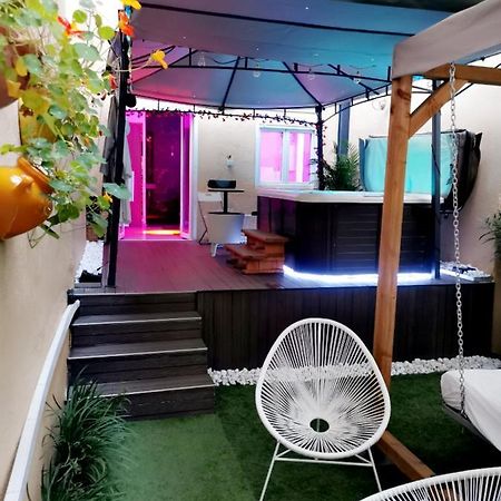 Lyon Superbe Jacuzzi Vue Sur Jardin Lägenhet Villeurbanne Exteriör bild