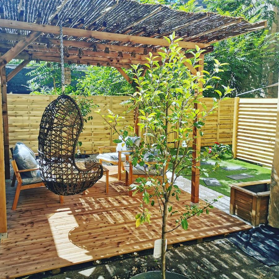 Lyon Superbe Jacuzzi Vue Sur Jardin Lägenhet Villeurbanne Exteriör bild