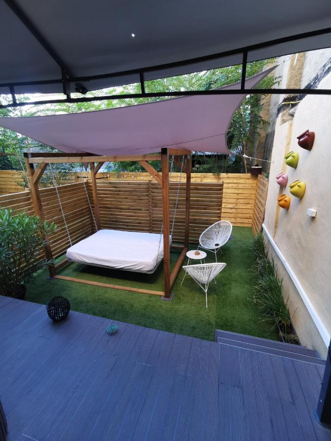 Lyon Superbe Jacuzzi Vue Sur Jardin Lägenhet Villeurbanne Exteriör bild